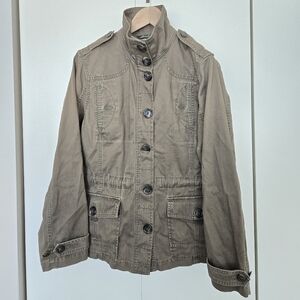 Eddie Bauer Cotton Canvas Utility Jacket